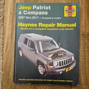Hanes Repair Manual for Jeep Patriot & Compass 2007-2017